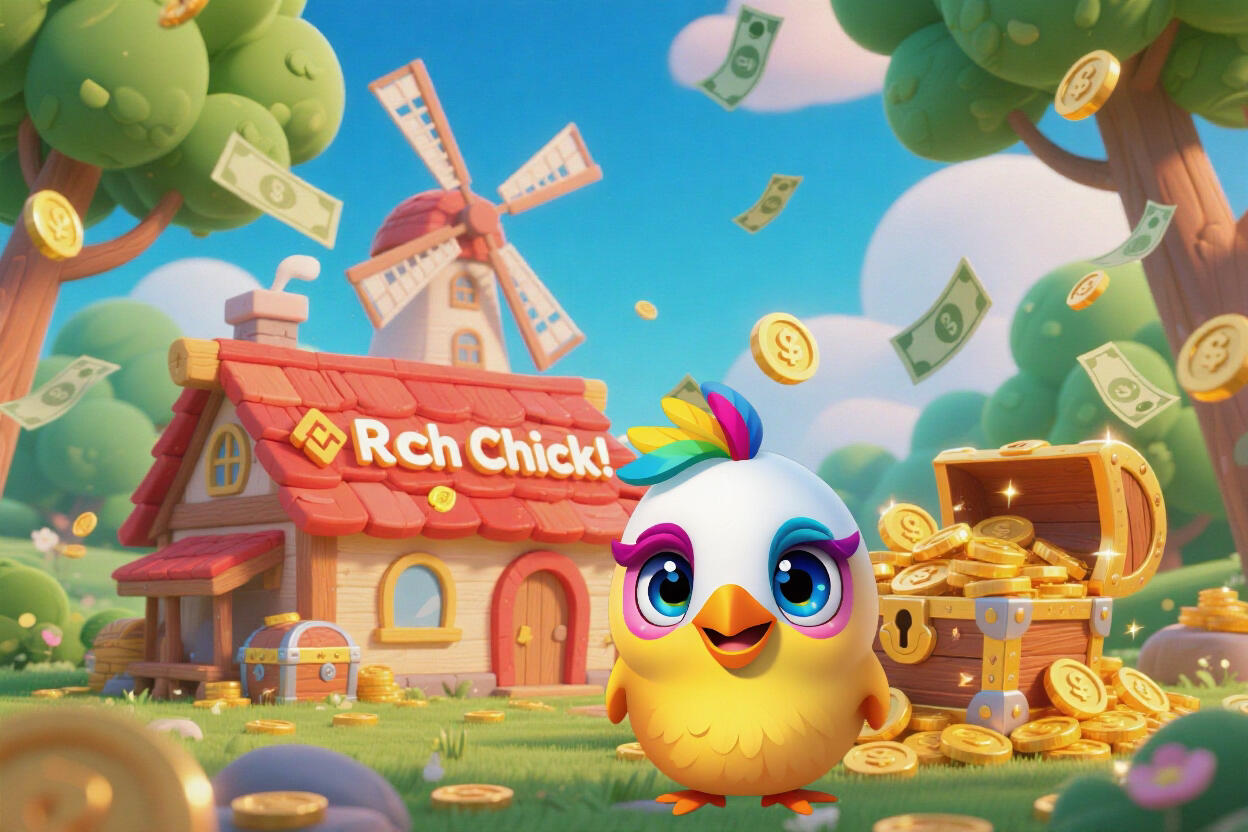Rch Chick | Web3 Blockchain Farming Game Play to Earn Rch Chick is a blockchain-based farming game where players raise digital chicks, collect CK tokens, and exchange them for USDT. Enjoy fun gameplay and Play to Earn opportunities on Web3.