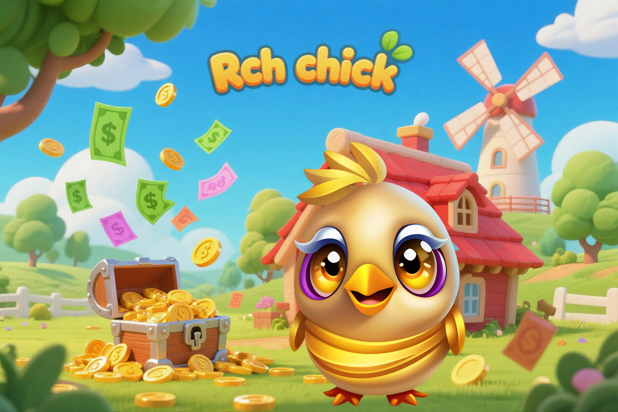 Rch Chick Golden Chick | Highest Earning Web3 Farming Game Golden Chick in Rch Chick blockchain farming game. The most profitable digital chick with high daily CK rewards and fastest return cycle. Play to Earn by raising the Golden Chick and exchanging CK for USDT.